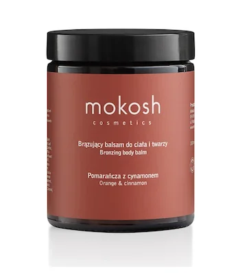 Mokosh brązujący balsam do ciała i twarzy pomarańcza z cynamonem, 180 ml Mokosh brązujący balsam do ciała i twarzy pomarańcza z cynamonem, 180 ml