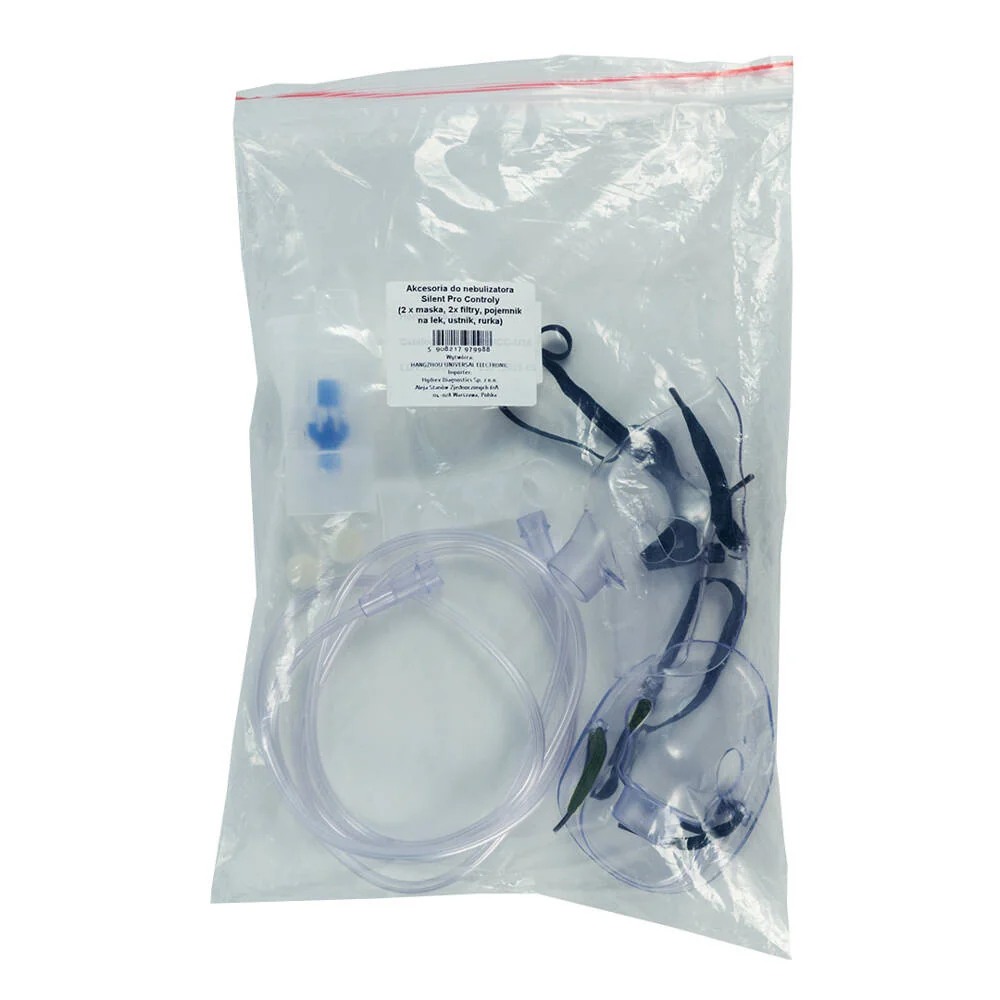 Controly Zestaw akcesoriów do nebulizatora Silent Pro 7 sztuk