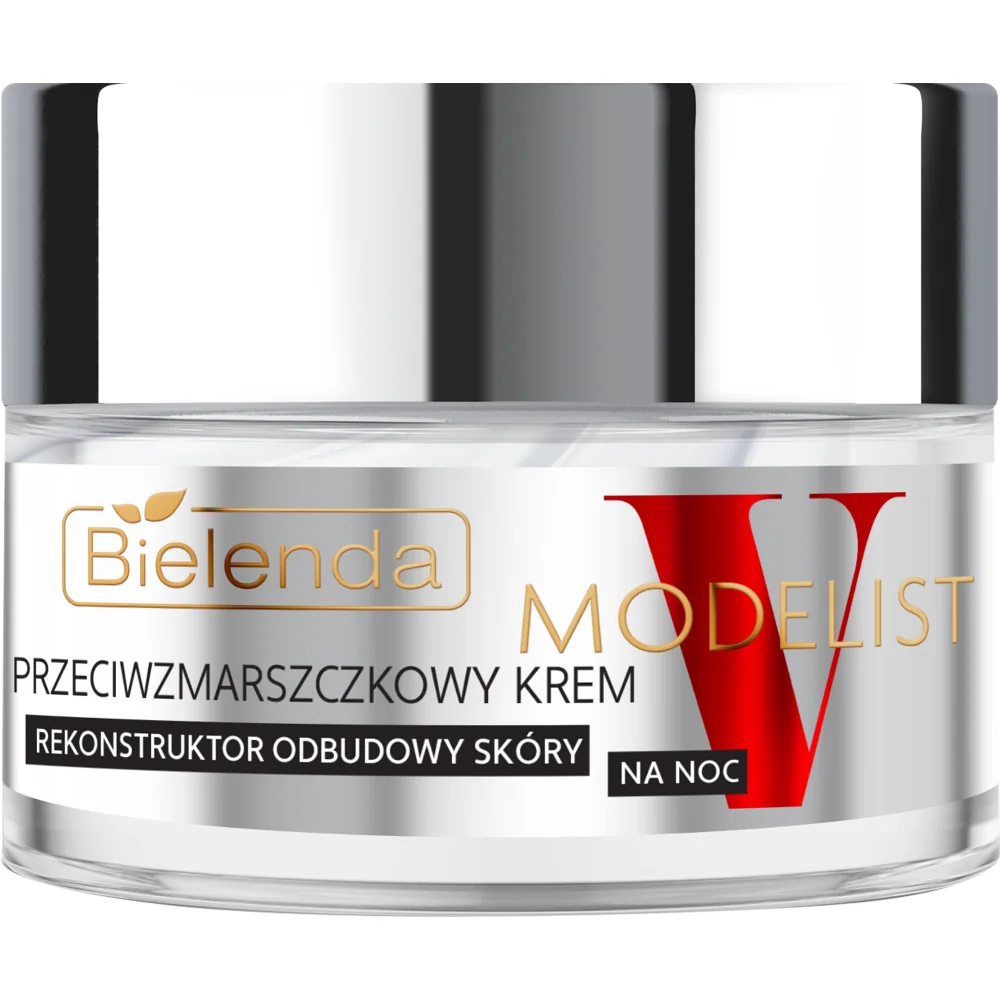 Bielenda V-Modelist przeciwzmarszczkowy krem rekonstruktor odbudowy skóry na noc, 50 ml