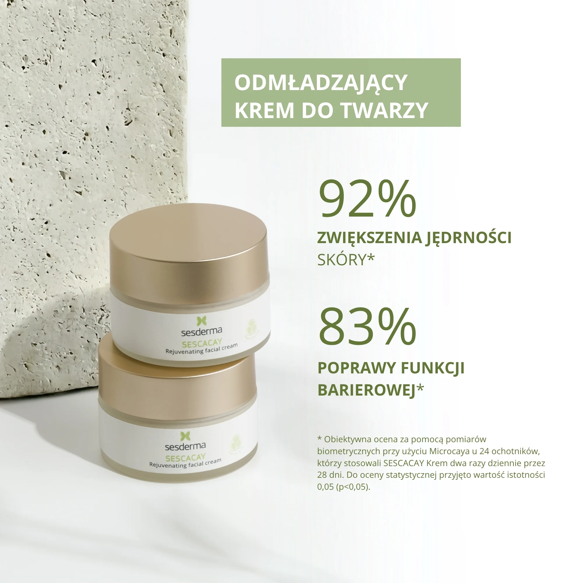 Sesderma Sescacay odmładzający krem do twarzy, 50 ml