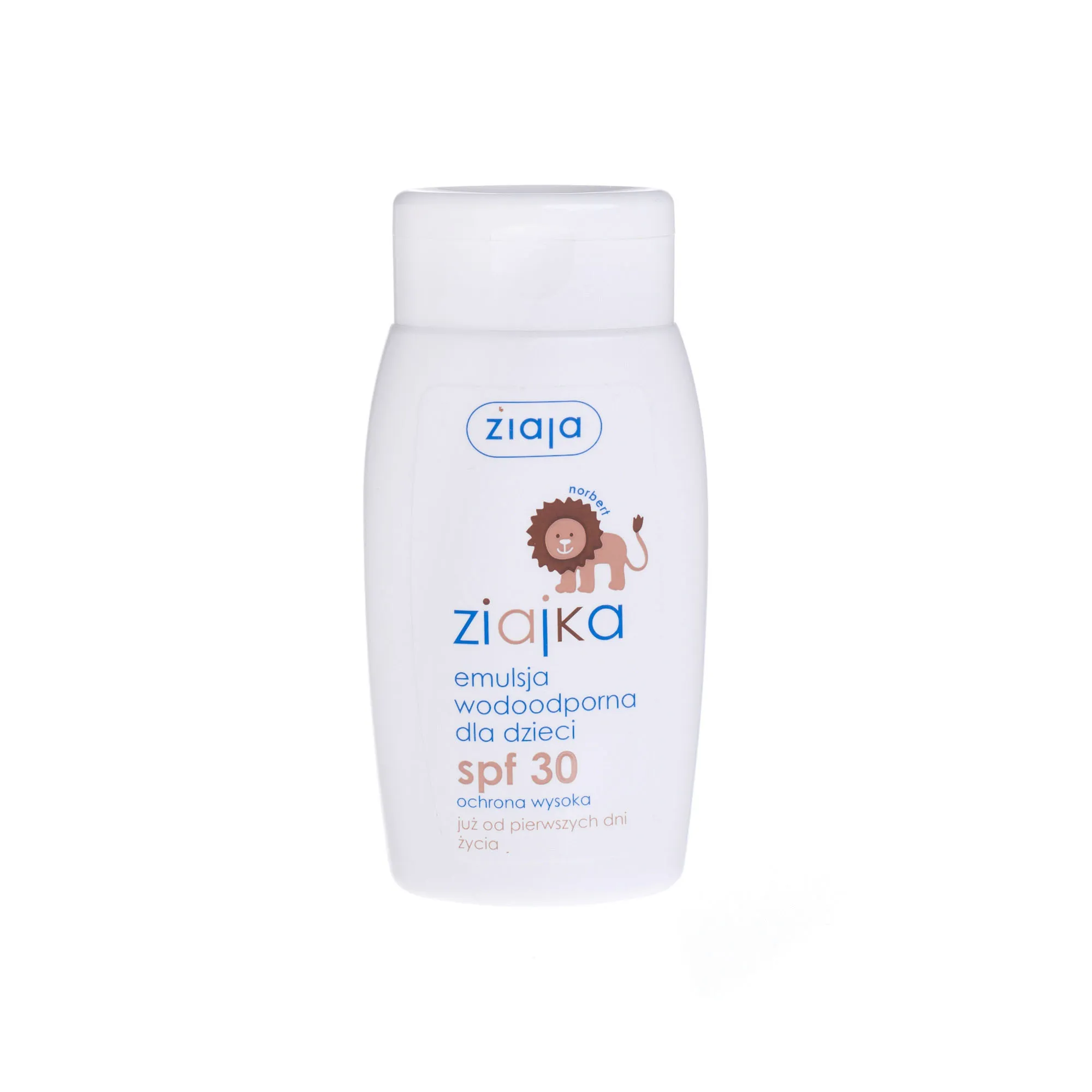 Ziaja ziajka, emulsja wodoodporna dla dzieci, spf 30 / 125 ml 