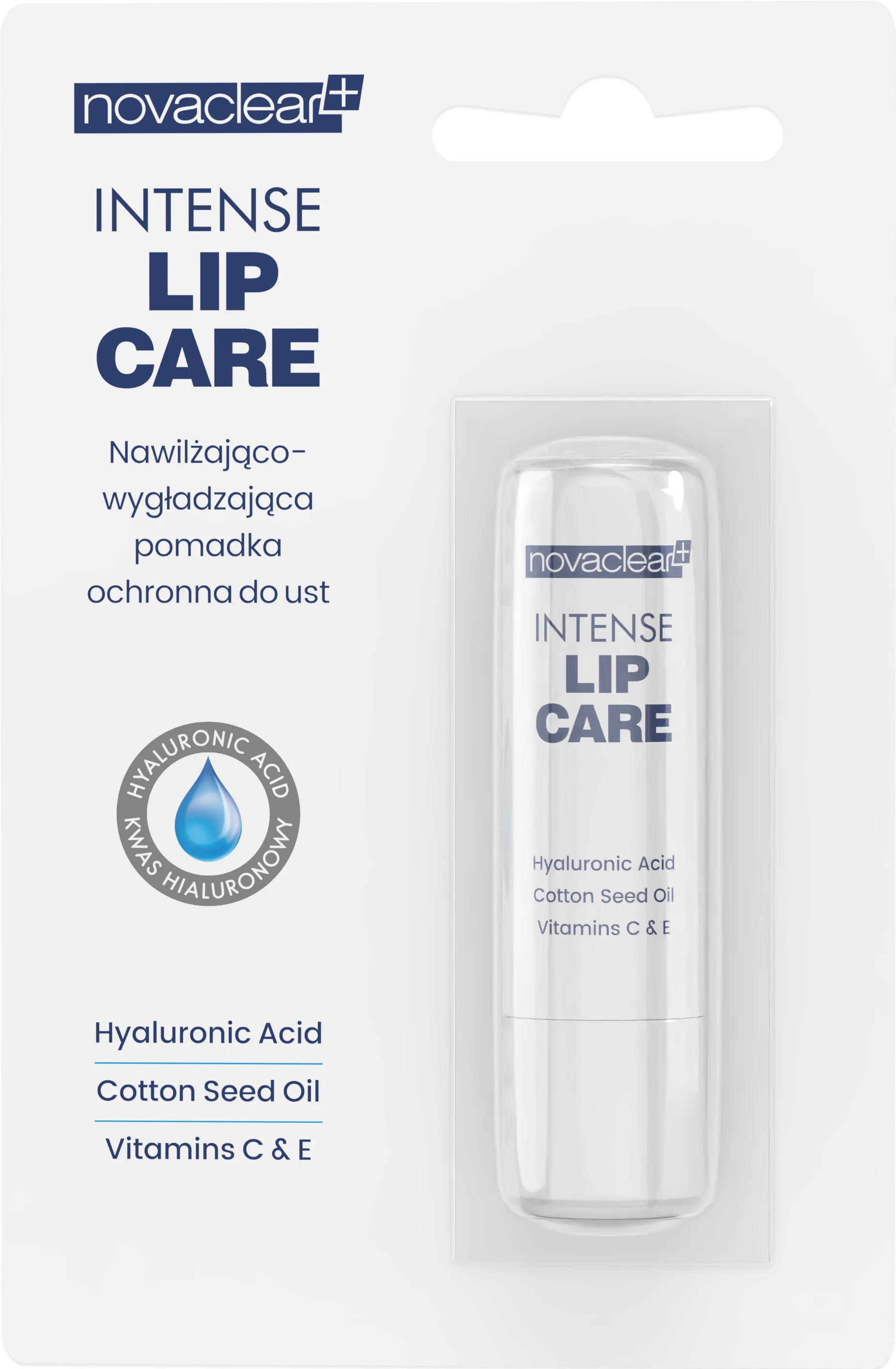Novaclear Intense Lip Care pomadka do ust, 1 szt.