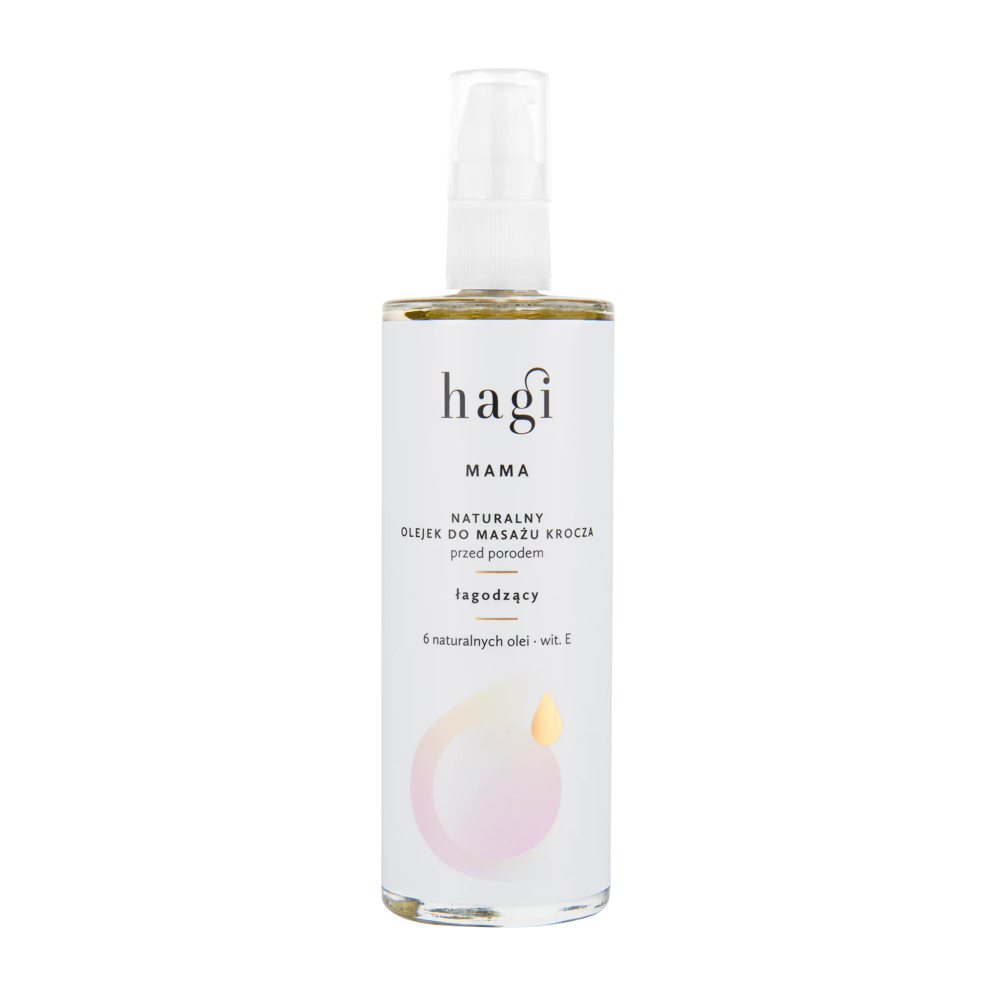 Hagi Mama naturalny olejek do masażu krocza przed porodem, 100 ml