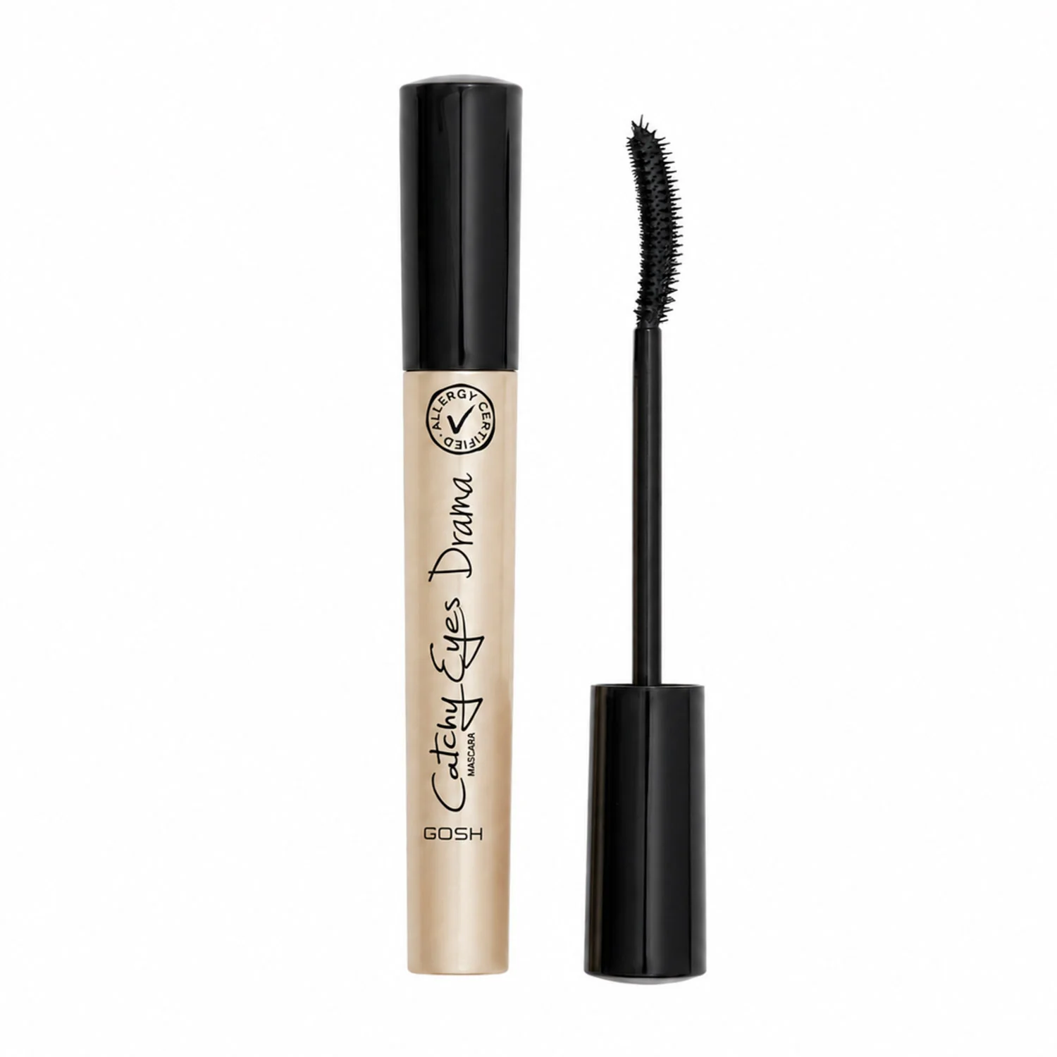 GOSH Catchy Eyes Drama tusz do rzęs 001 Extreme Black, 10 ml