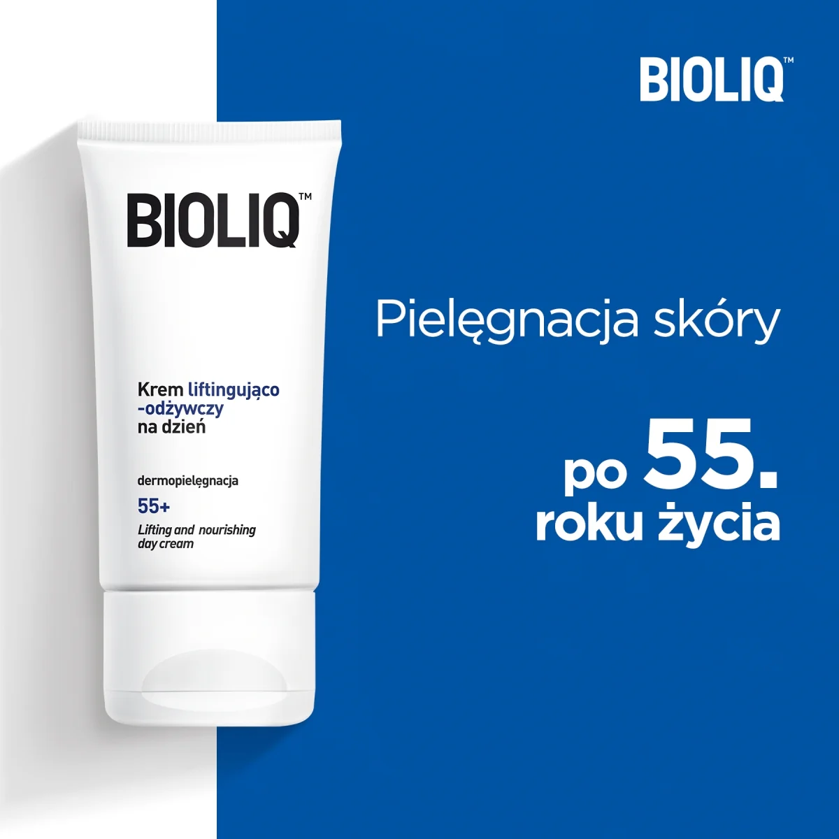 Bioliq 55+ krem liftingująco-odżywczy na dzień, 50 ml