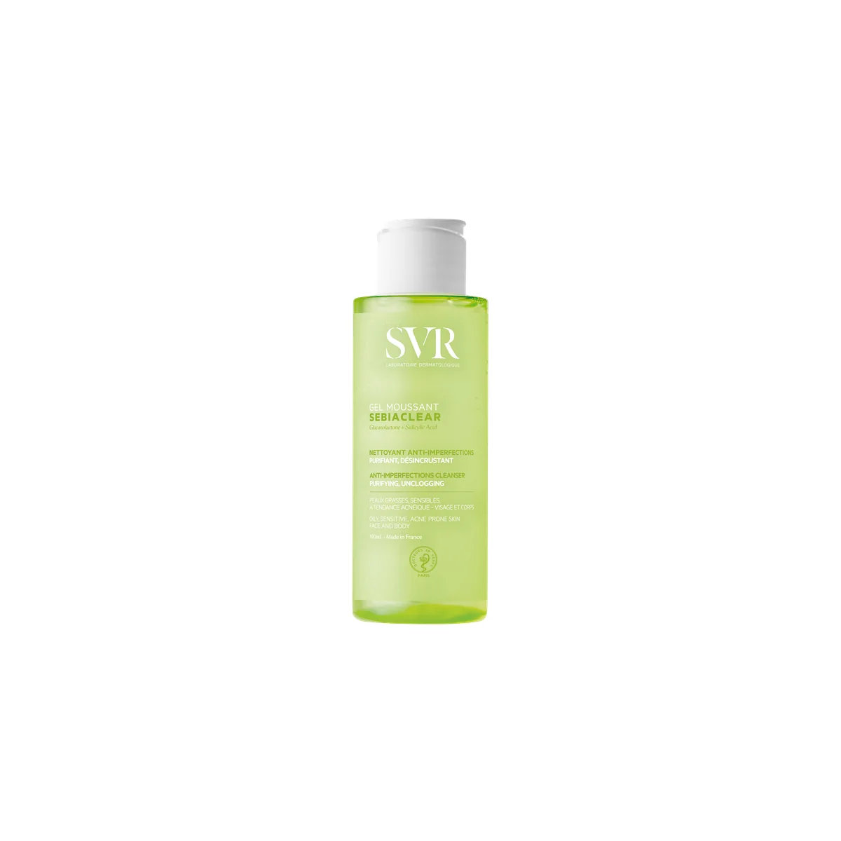 SVR Sebiaclear żel do mycia skóry trądzikowej, 100 ml