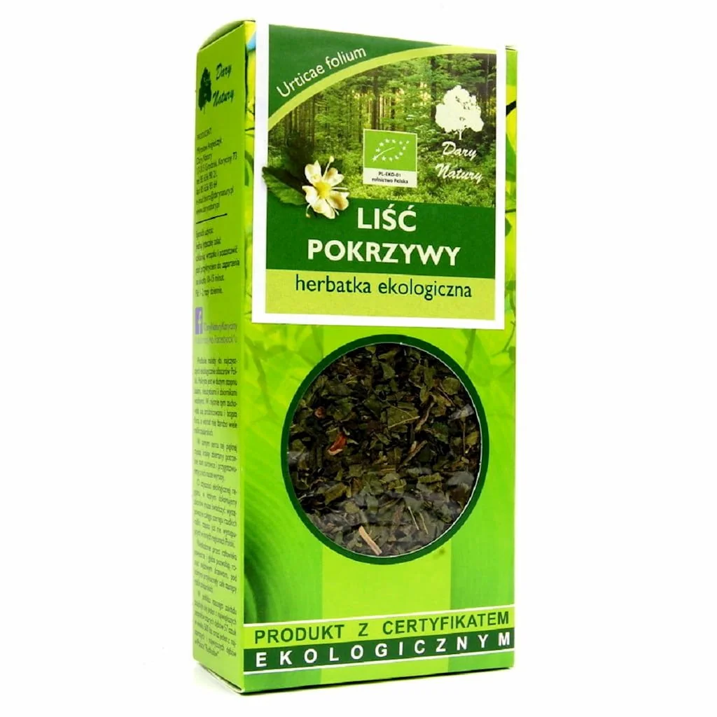 Dary Natury Liść Pokrzywy herbatka ekologiczna, 25 g