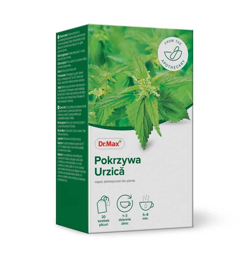 Herbata Pokrzywa Dr. Max 20 saszetek