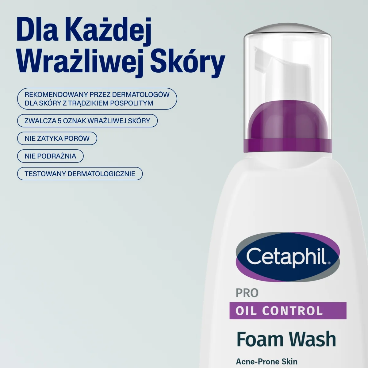 Cetaphil Pro Oil Control pianka do mycia, 236 ml