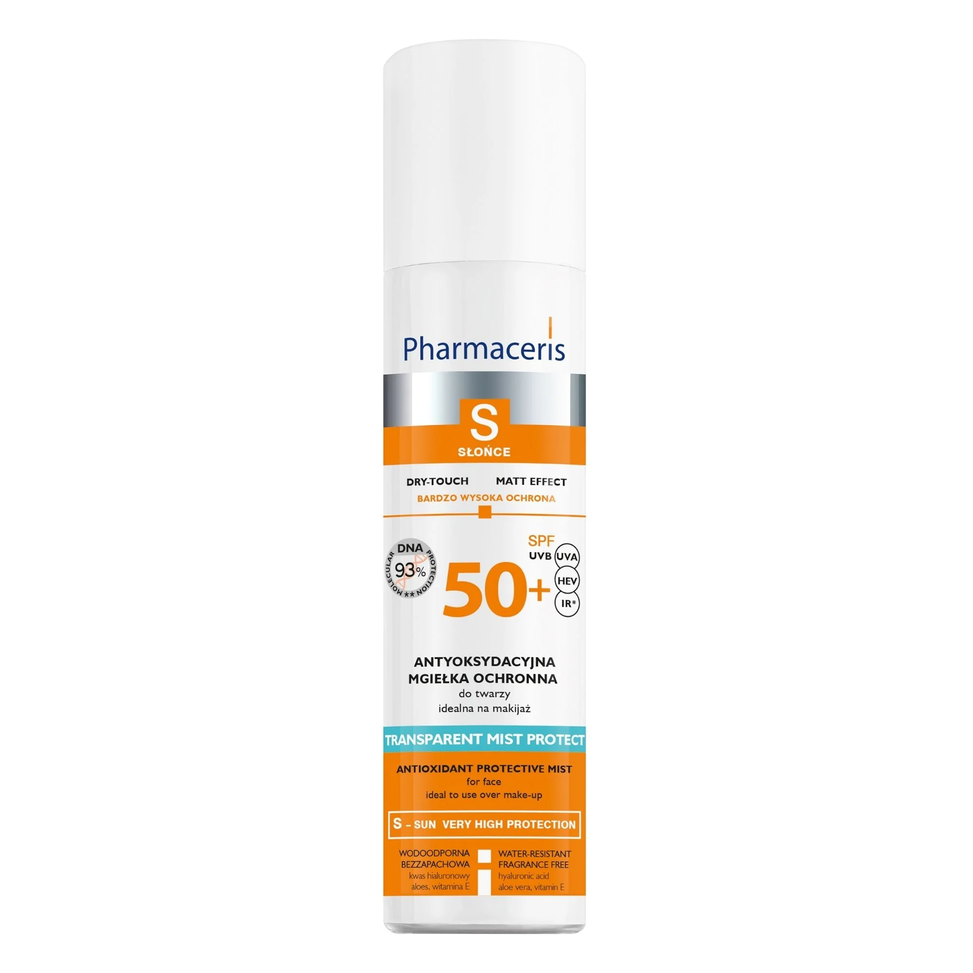 Pharmaceris S antyoksydacyjna mgiełka ochronna SPF 50+, 75 ml