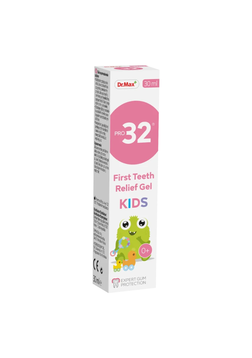 Pro32 First Teeth Relief Gel Kids Dr. Max żel na ząbkowanie, 30 ml
