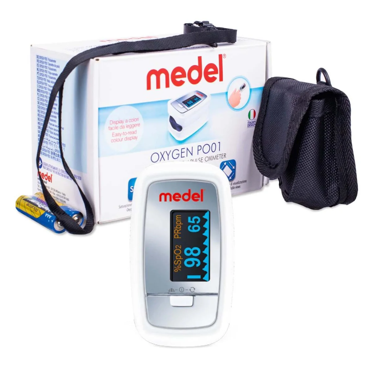 Medel Oxygen P01 pulsoksymetr napalcowy, 1 szt.
