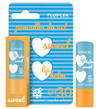 Floslek Lip Balm Sweet pomadka do ust z SPF 30 Floslek Lip Balm Sweet pomadka do ust z SPF 30