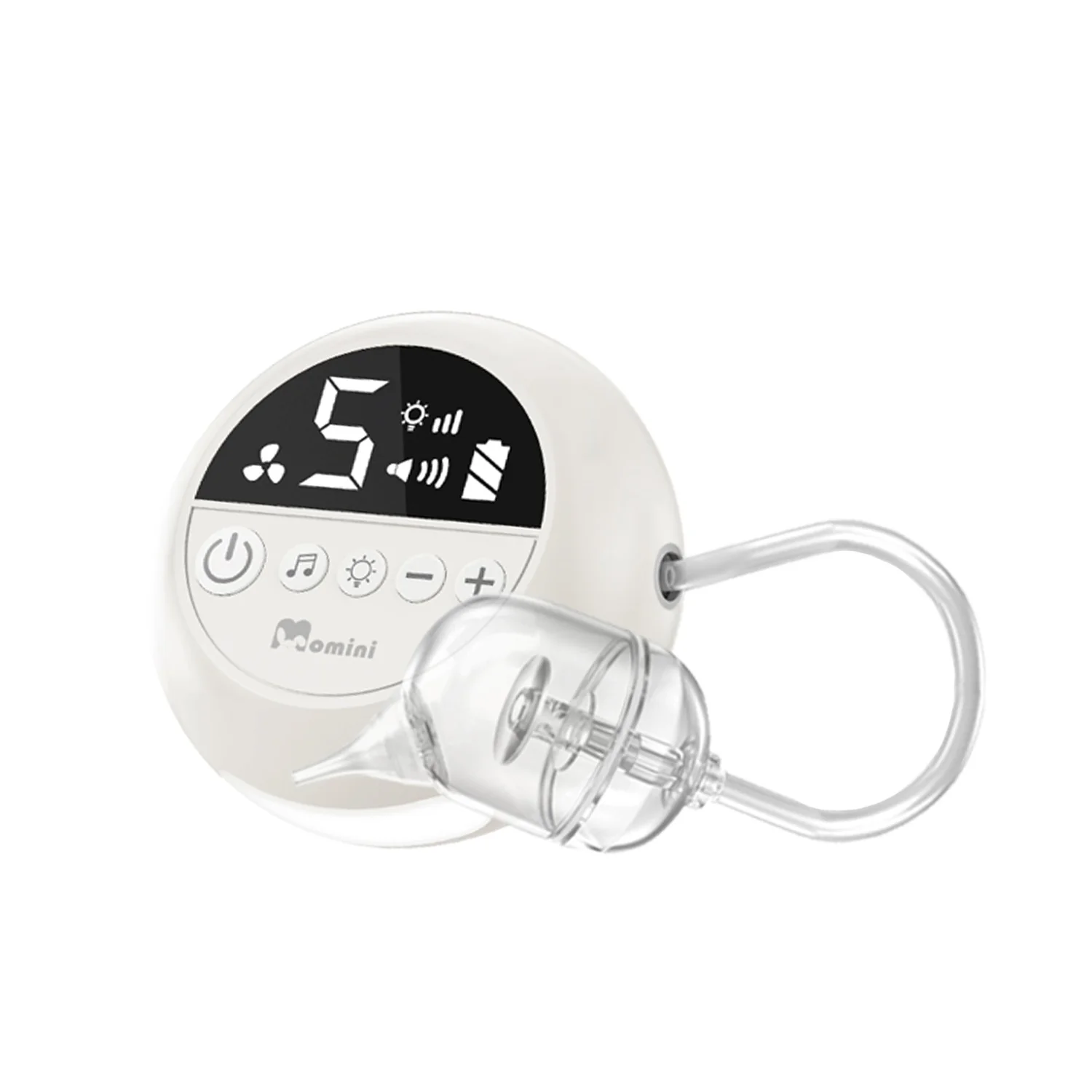 Momini Sniffley automatyczny aspirator do nosa, 7 elementów