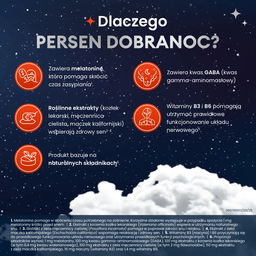 Persen Dobranoc 20 tabletek