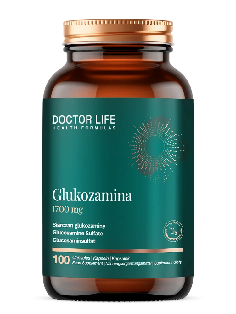 Doctor Life Glukozamina 1700 mg 100 kapsułek