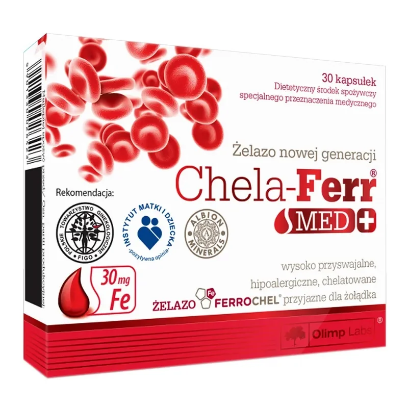 Olimp Chela Ferr Med 30 kapsułek