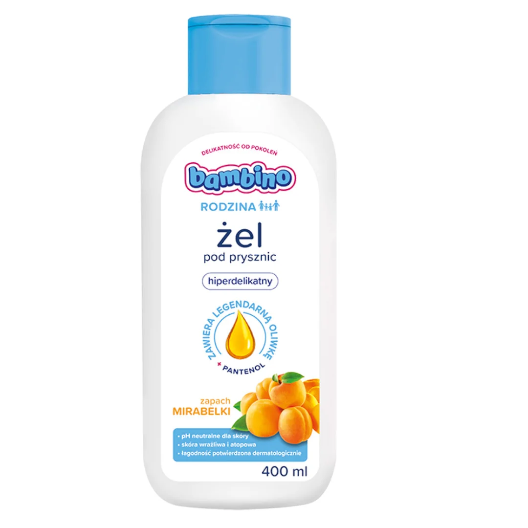 Bambino Rodzina żel pod prysznic mirabelka, 400 ml