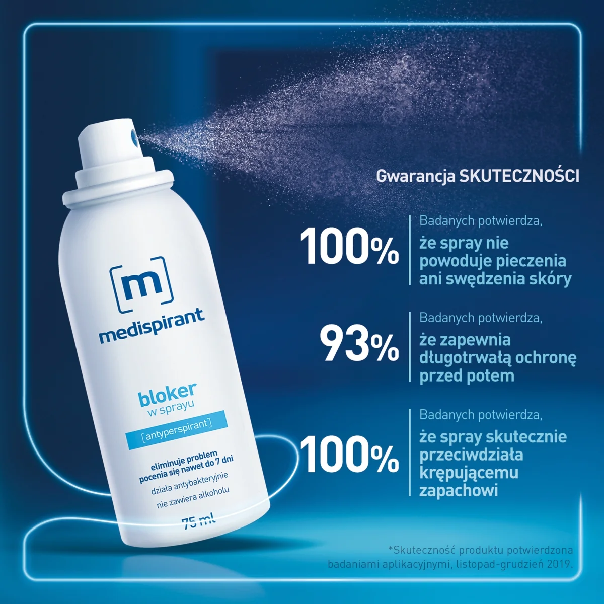 Medispirant bloker w sprayu, 75 ml