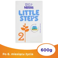 Little Steps 2, mleko w proszku następne dla niemowląt powyżej 6. miesiąca życia, 600 g