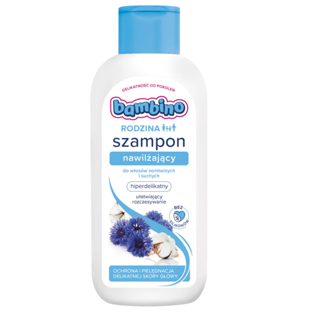 Bambino Rodzina nawilżający szampon do włosów, 400 ml
