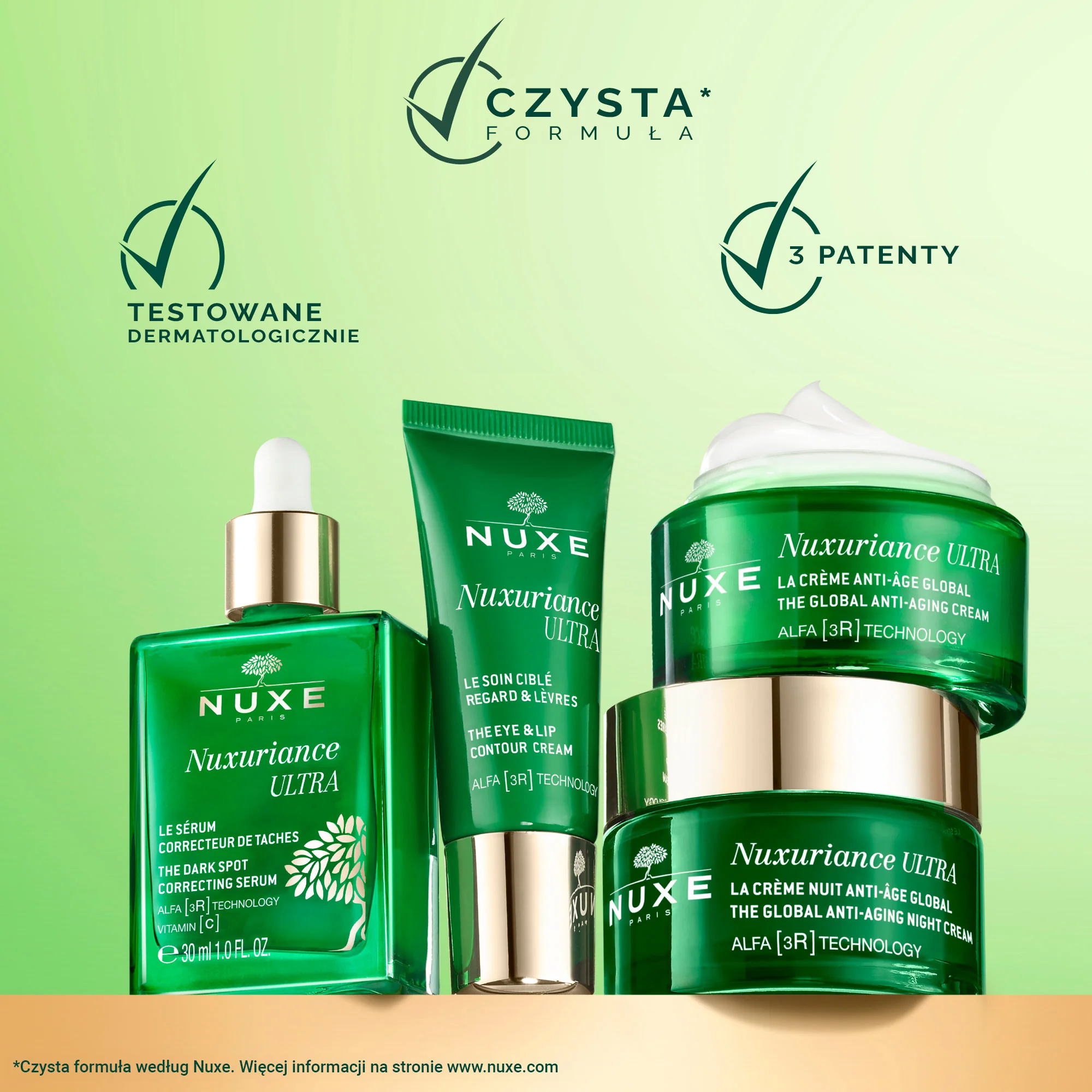 NUXE Nuxuriance Ultra krem do okolic oczu i ust, 15 ml