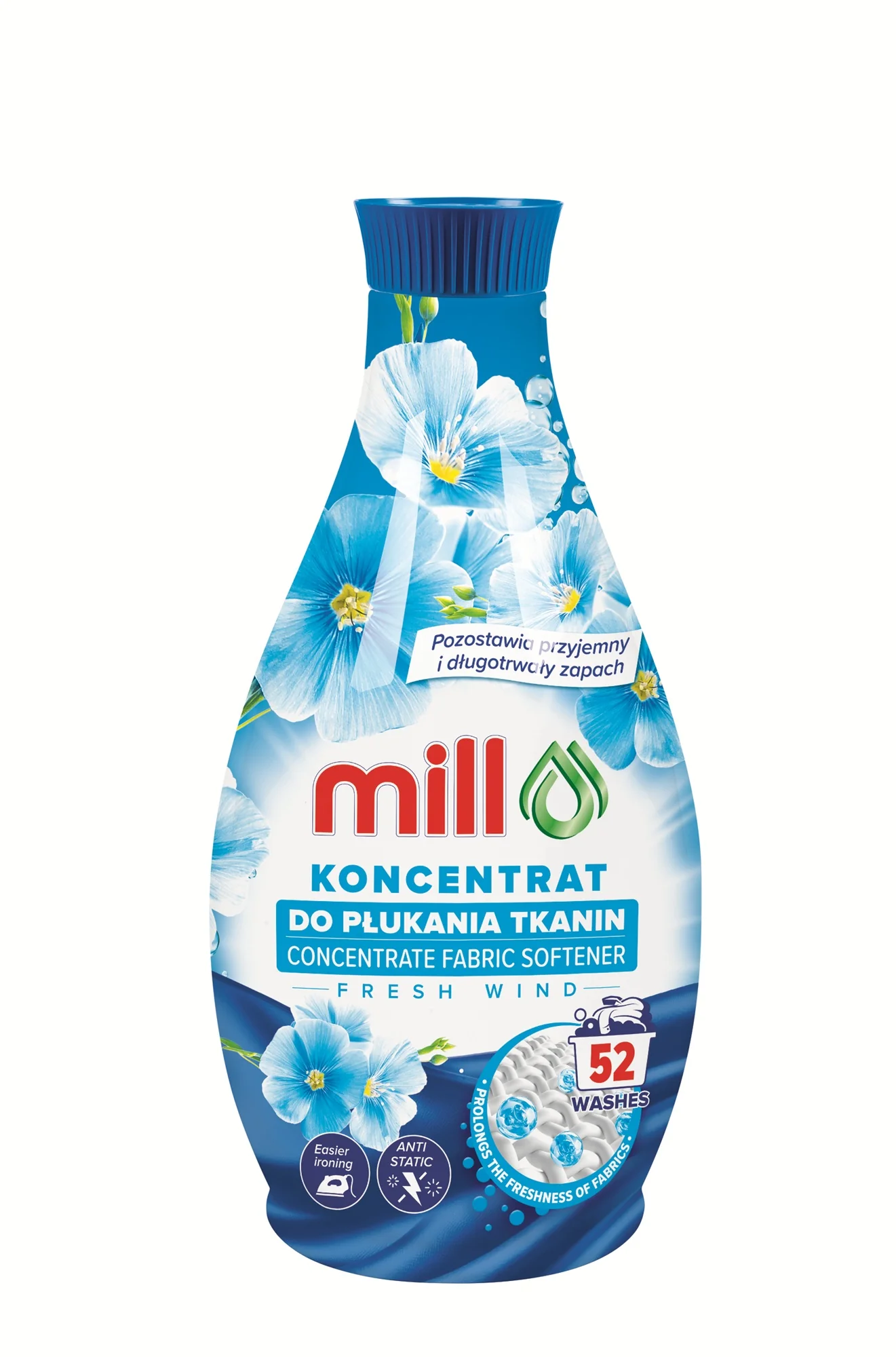 Mill Fresh Wind koncentrat do płukania tkanin, 1,3 l