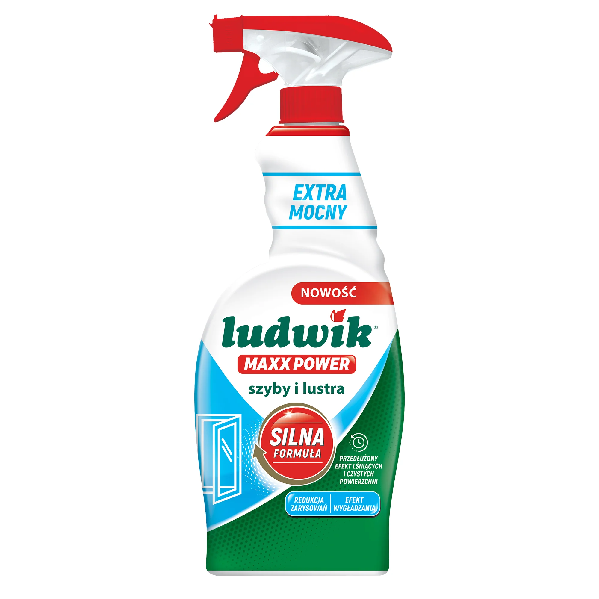 Ludwik Maxx Power płyn do mycia szyb i luster, 750 ml