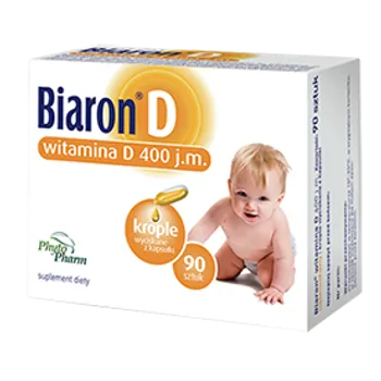 Biaron D 400, suplement diety, 90 kapsułek twist-off 
