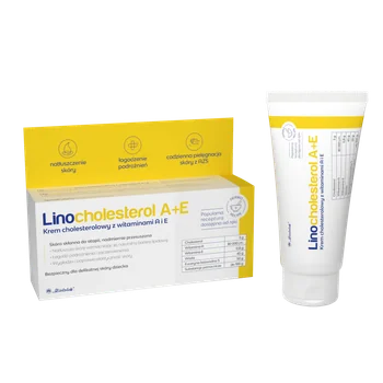 Linocholesterol A+E krem cholesterolowy z witaminami A i E, 50 g