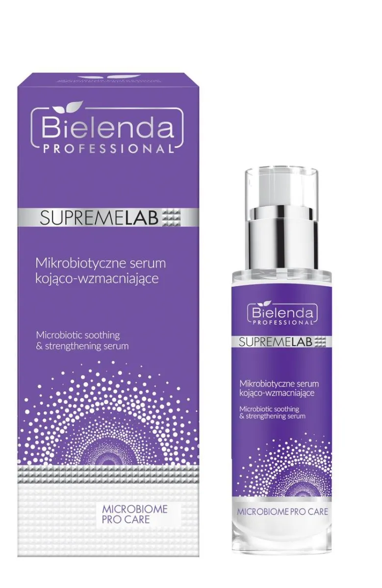 Bielenda Supremelab Mikrobiotyczne Serum Kojąco-Wzmacniające, 30 ml