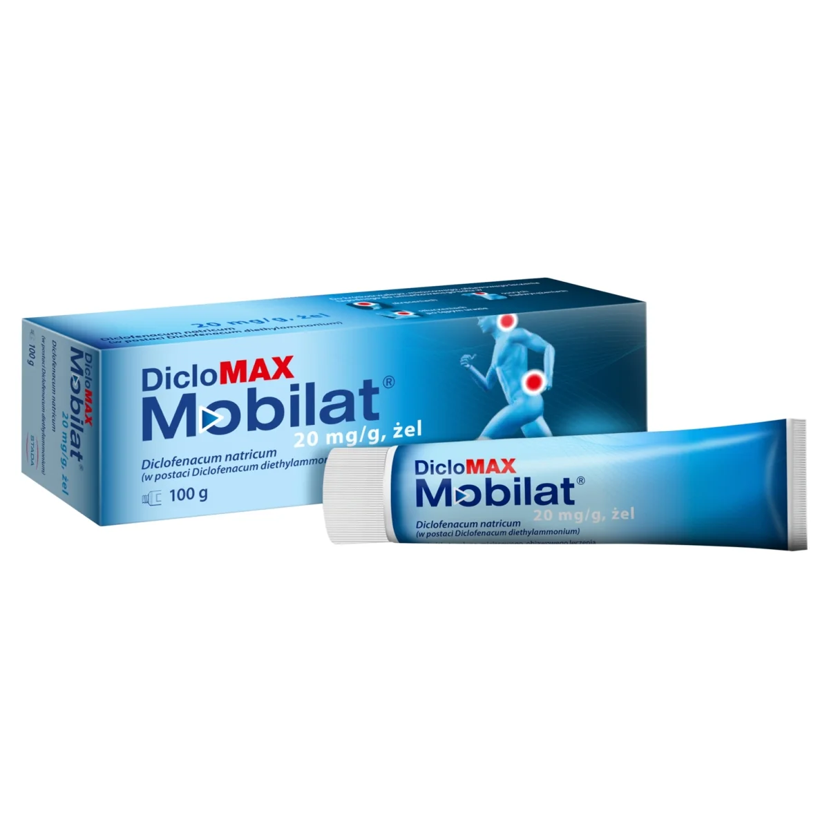 DicloMax Mobilat 20 mg/g żel, 100 g