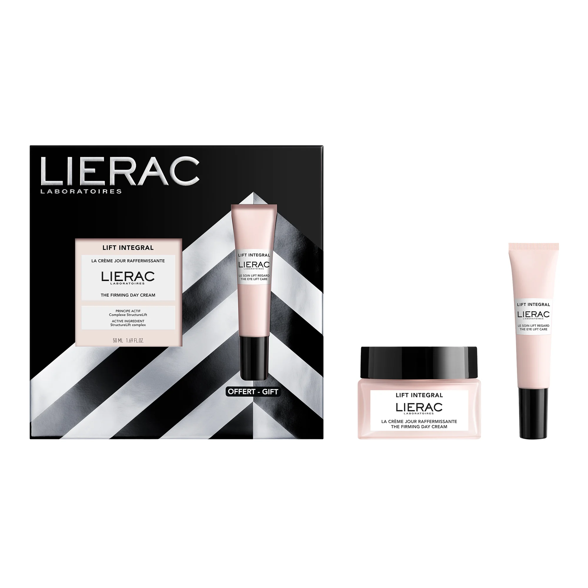 Lierac Lift Integral Zestaw krem na dzień, 50 ml + liftingujący krem pod oczy, 15 ml