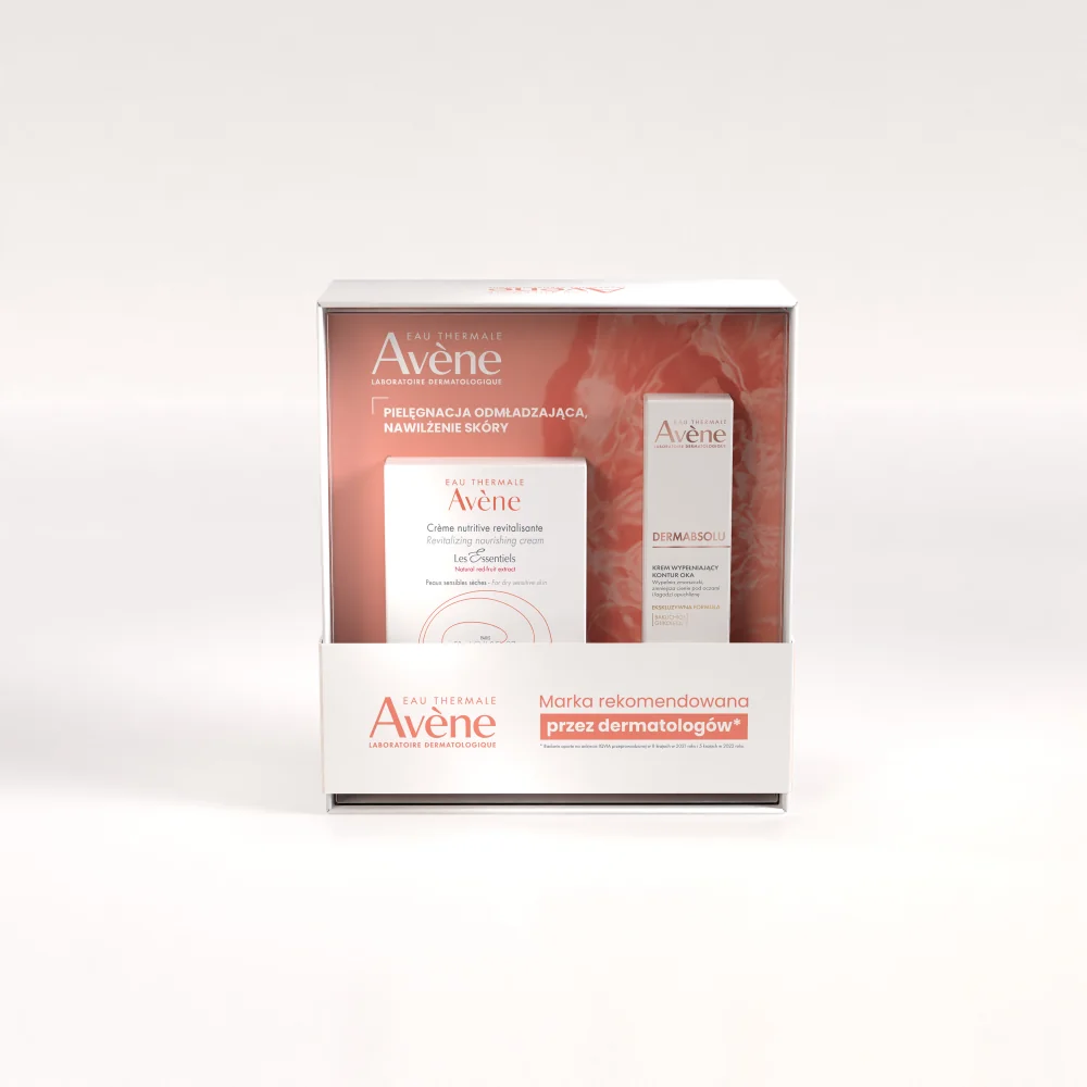 Eau Thermale Avene DermAbsolu zestaw krem rewitalizujący, 50 ml + krem pod oczy, 15 ml