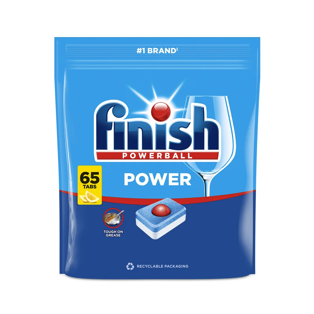 Finish Power tabletki do zmywarki Lemon, 65 sztuk