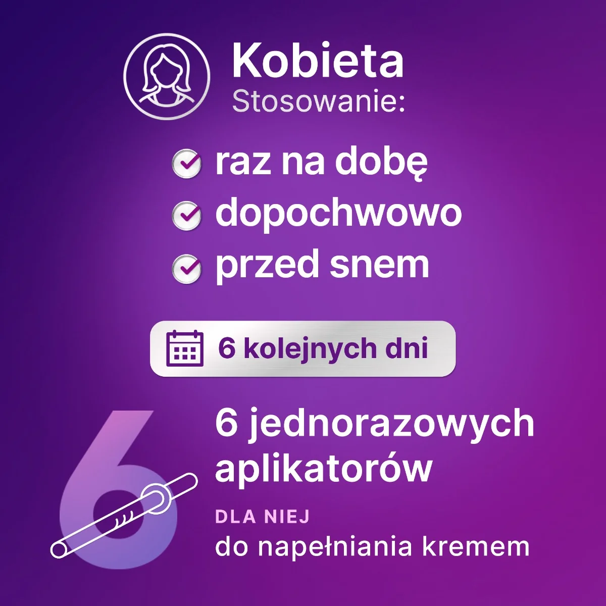 Clotidal 10mg/g, krem dopochwowy, 35 g + 6 aplikatorów