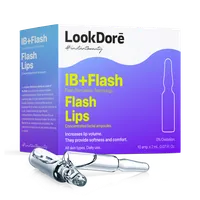 LookDoré IB+Flash Flash Lips skoncentrowane ampułki zwiększające objętość ust, 10 x 2 ml