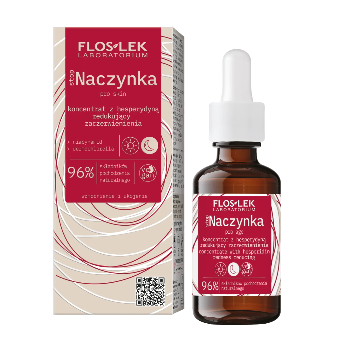 Floslek stopNaczynka koncentrat z hesperydyną redukujący zaczerwienienia, 30 ml
