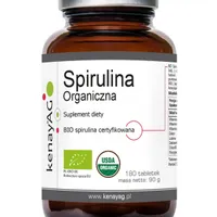 KenayAG Spirulina Organiczna, suplement diety, 180 tabletek