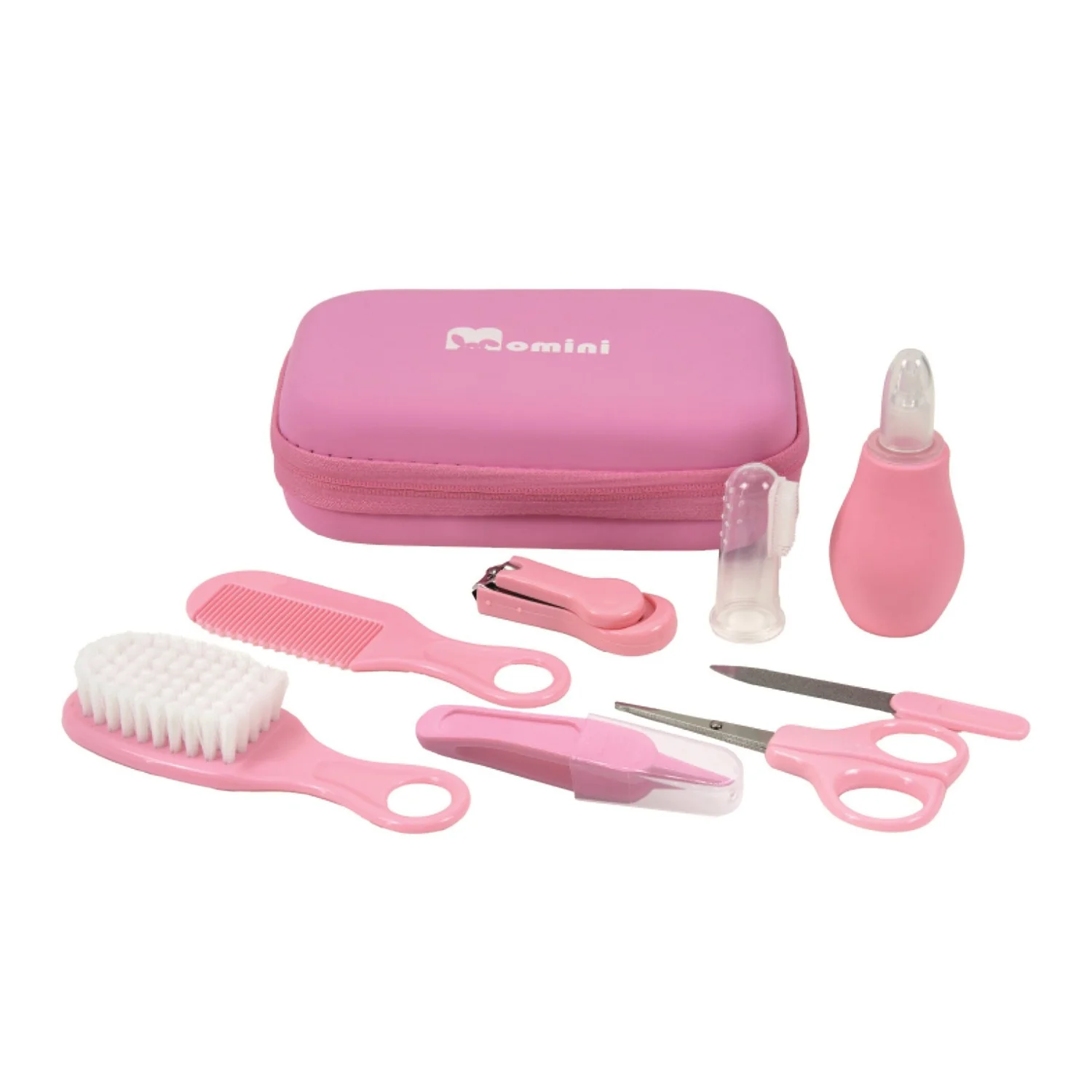 Momini Pinky zestaw do pielęgnacji dziecka, 9 elementów