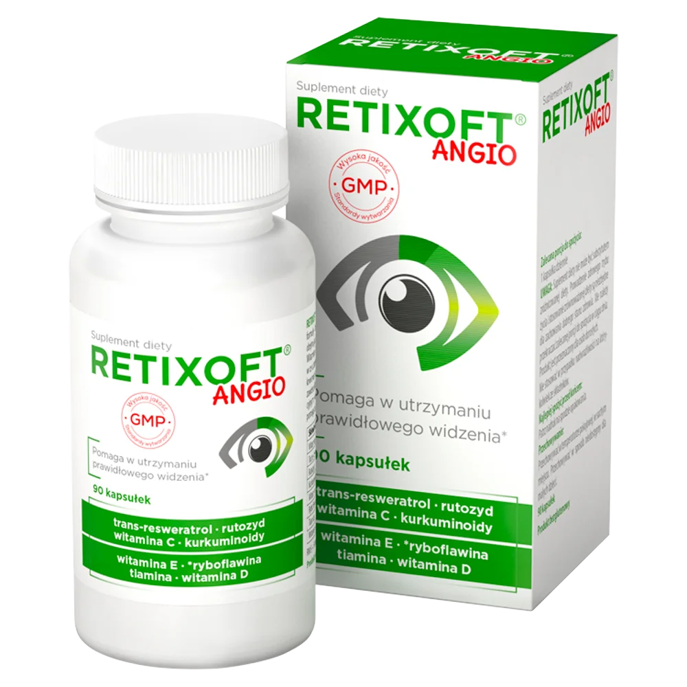 Retixoft Angio suplement diety, 90 kapsułek