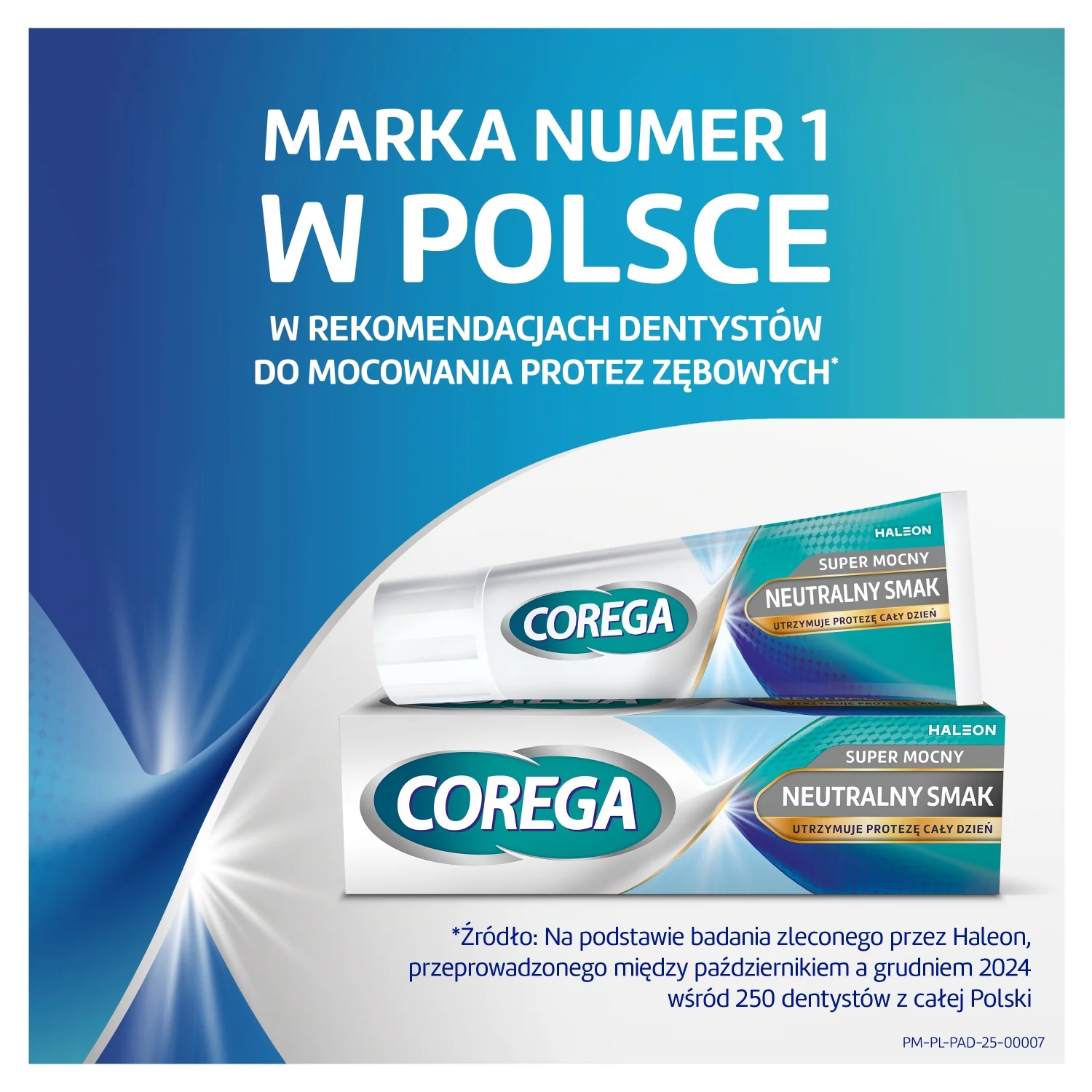 Corega Super Mocny krem mocujący do protez zębowych, smak neutralny, 40 g