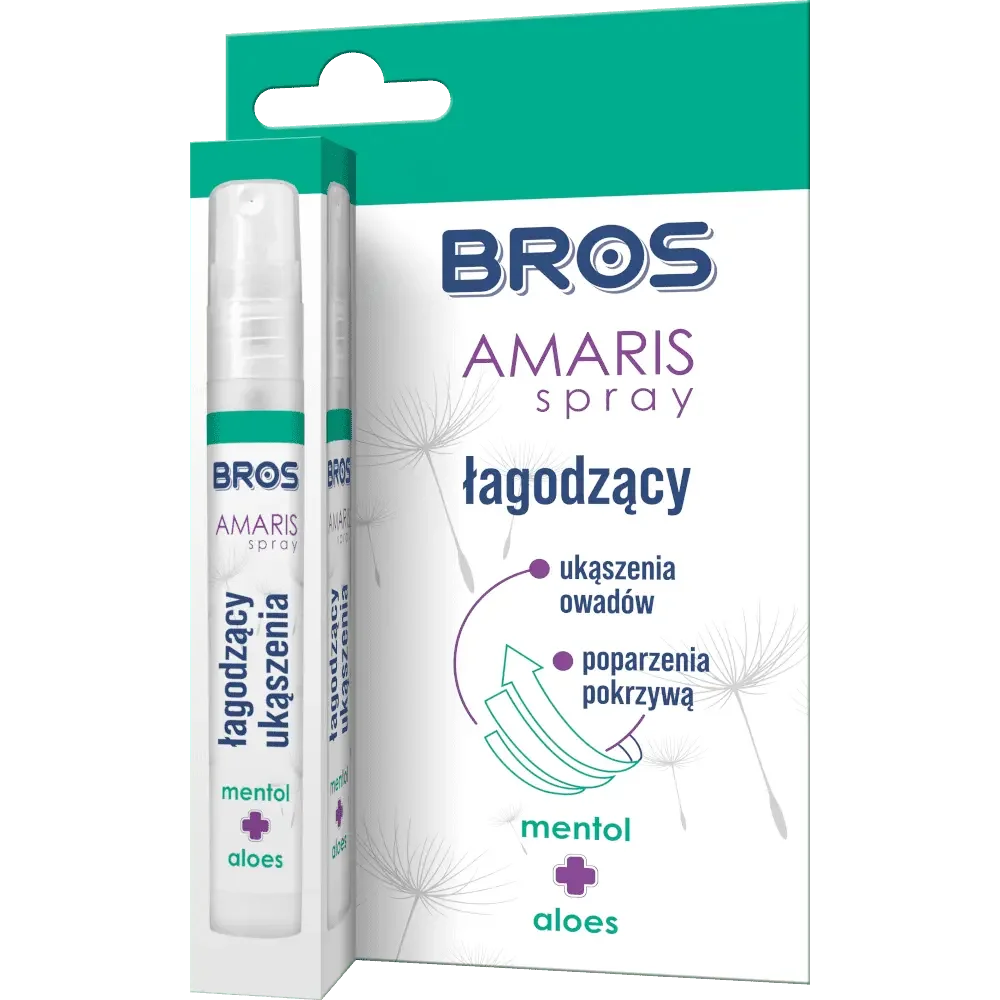 BROS AMARIS spray łagodzący ukąszenia, 9 ml