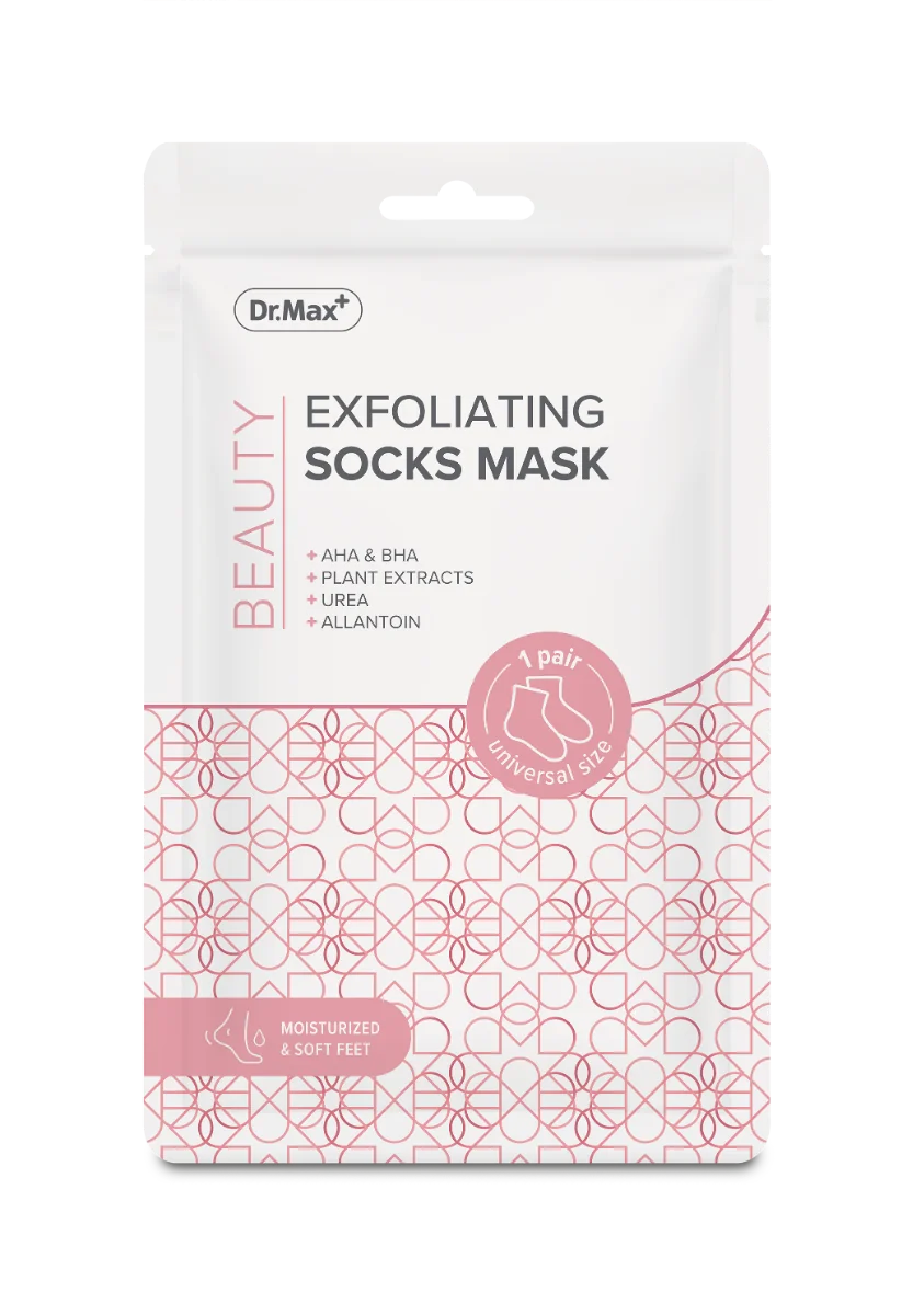 Exfoliating Socks Mask Dr. Max Skarpetki złuszczające, 2 sztuki