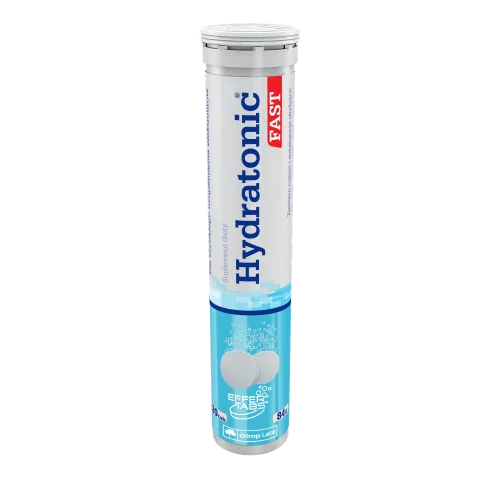 Olimp Hydratonic Fast smak wiśniowy, 20 tabletek musujących