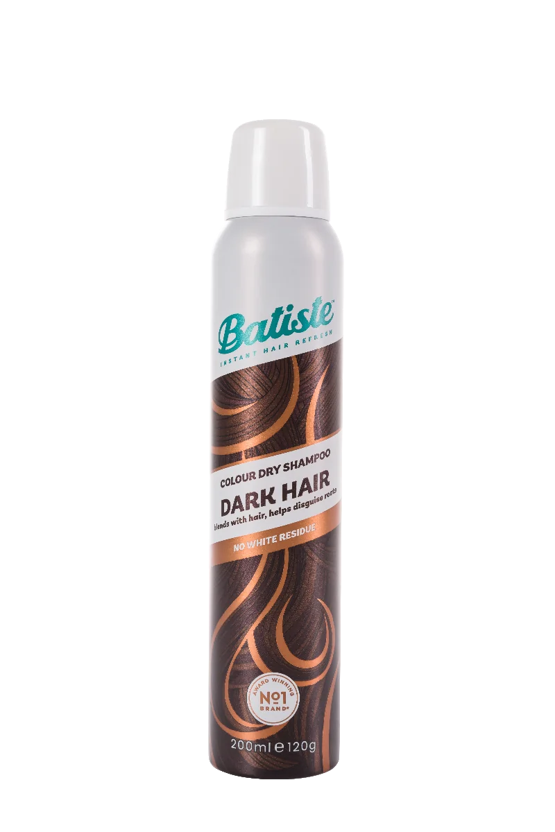 Batiste suchy szampon do włosów dla brunetek Dark & Deep Brown, 200 ml