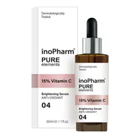 inoPharm Pure Elements peeling do twarzy z 15% witaminą C, 30 ml