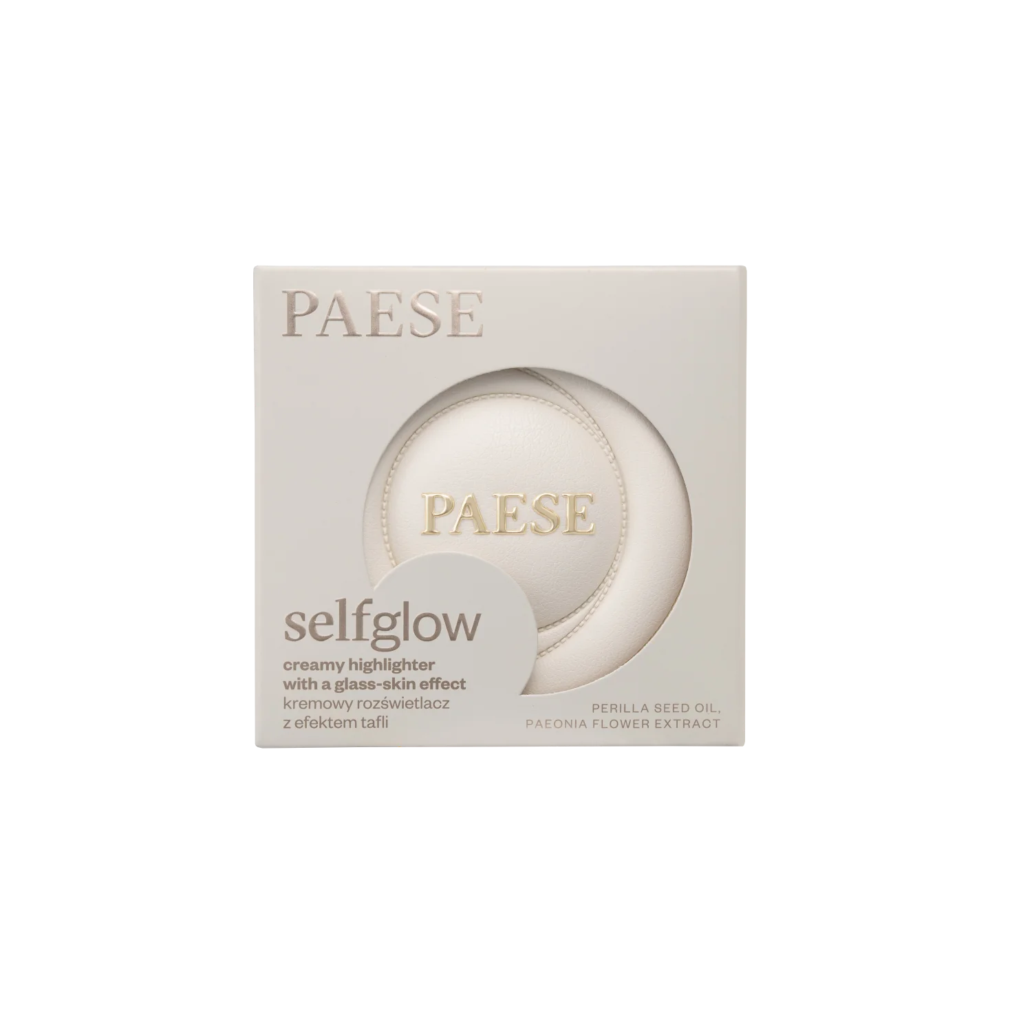 Paese Selfglow kremowy rozświetlacz z efektem tafli Golden Hour 01, 8 g