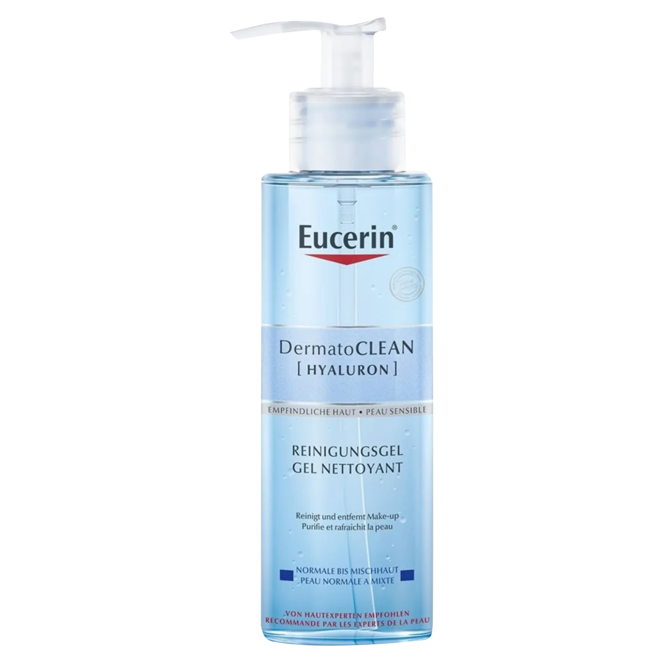 Eucerin DermatoCLEAN Hyaluron żel oczyszczający do każdego rodzaju skóry, 200 ml