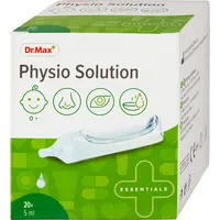 Physio Solution Dr.Max, roztwór soli fizjologicznej, 20 ampułek po 5ml